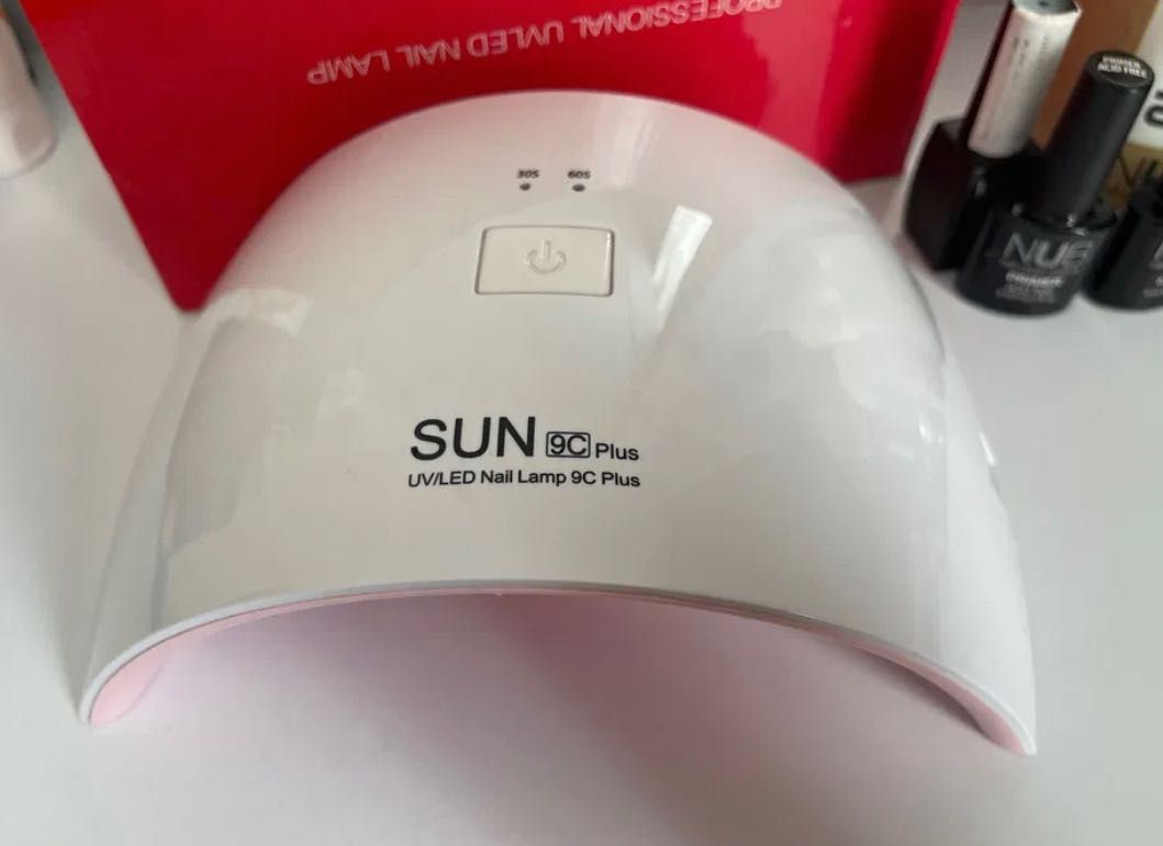 Професійна UV/LED лампа Sun 9C Plus для нігтів