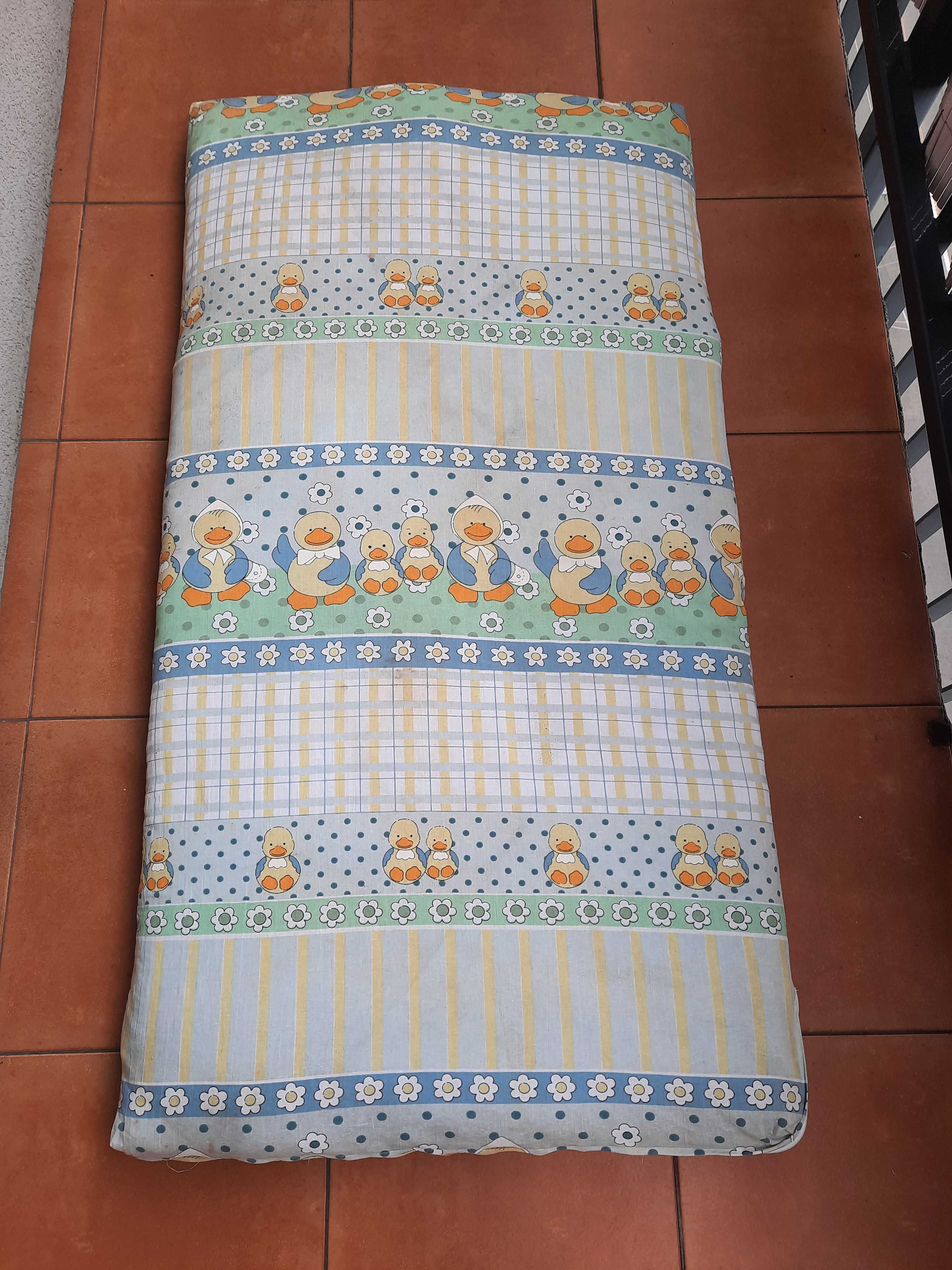 Materac dla dziecka dziecięcy łóżeczka  115x60 Kokos pokorowiec zamek