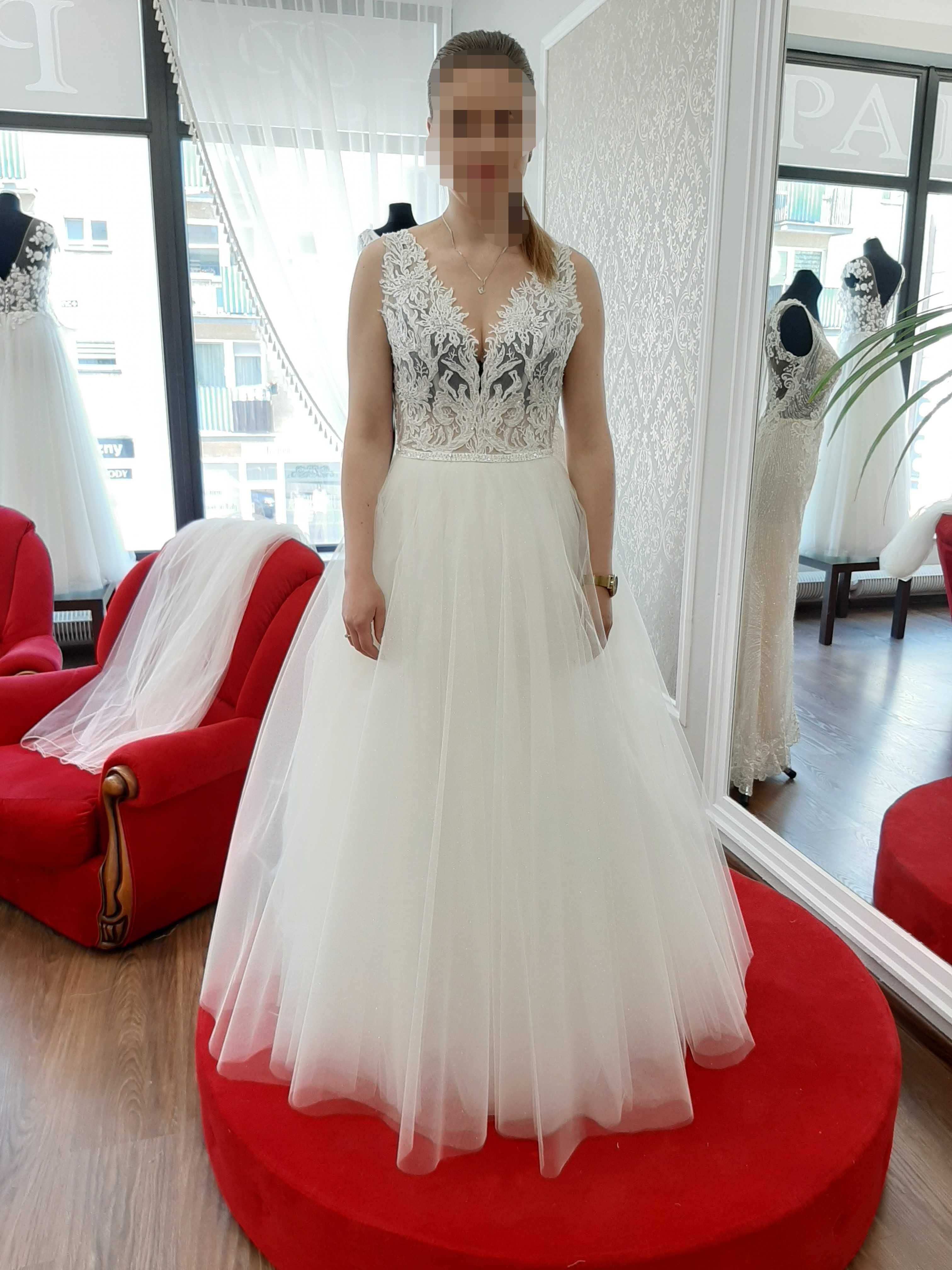 Suknia ślubna - księżniczka