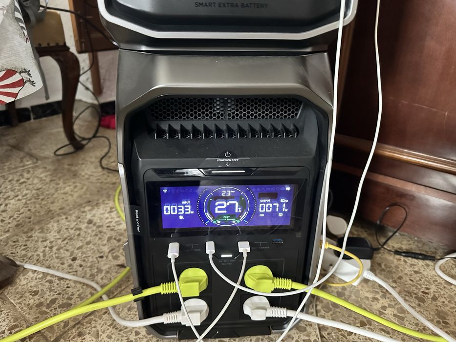 Ecoflow 4000Вт DELTA Pro 3 Евро розетки - 220В, Зарядна Станція!