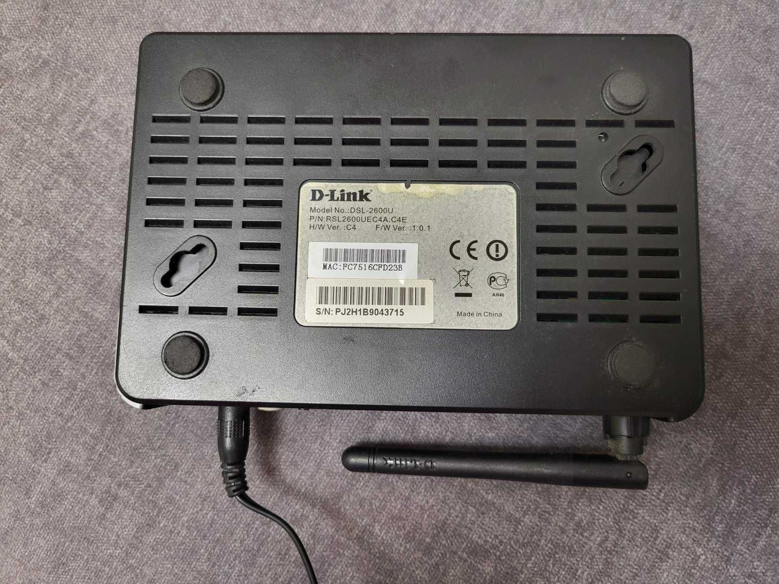 ADSL Wifi модем роутер D-link DSL-2600U