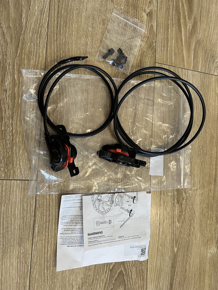 NOWE Shimano BR-MT500 zaciski z przewodami 150/95
