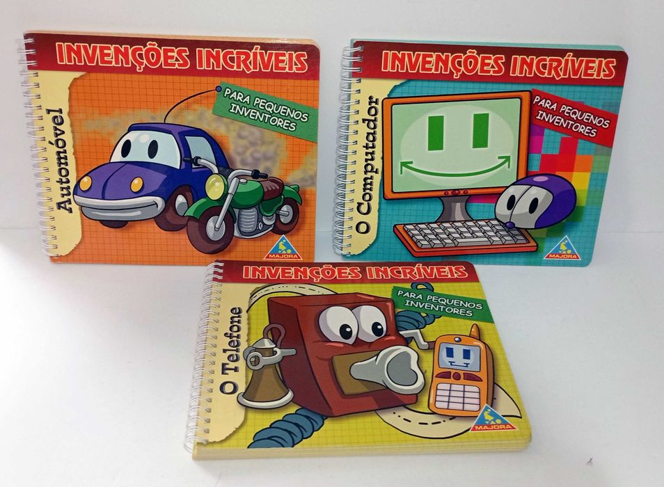 Livros da Coleção - Invenções incríveis