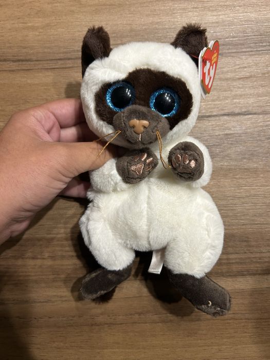 Ty Beanie Babies – Gato Siames Miso