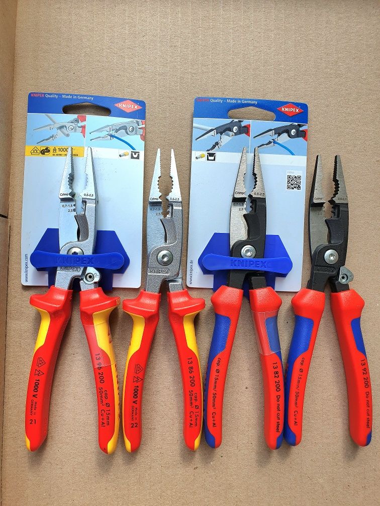 Электромонтажные клещи KNIPEX 13 96 200. 13 86 20. 13 92 200.13 82 200