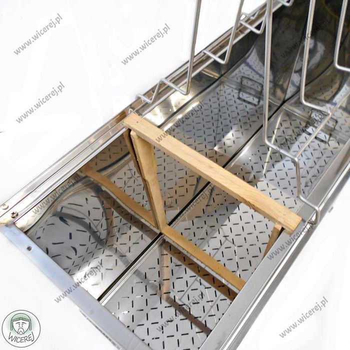 Stół do odsklepiania ramek 1,2m Warszawski Nierdzewny + SITO miód pzh