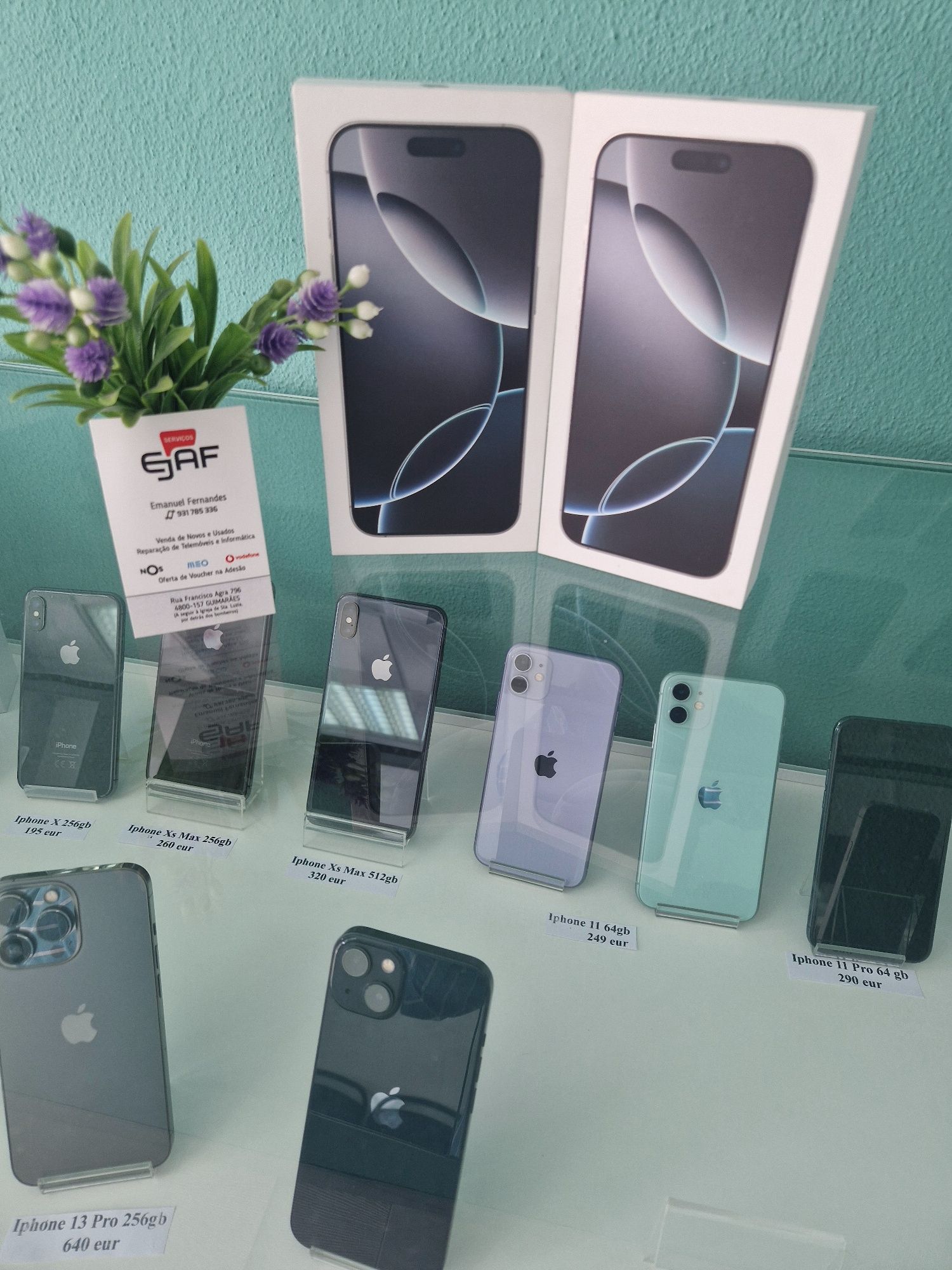 Iphone 16 pro max 256gb livre, Melhor preço em Portugal!!temos loja