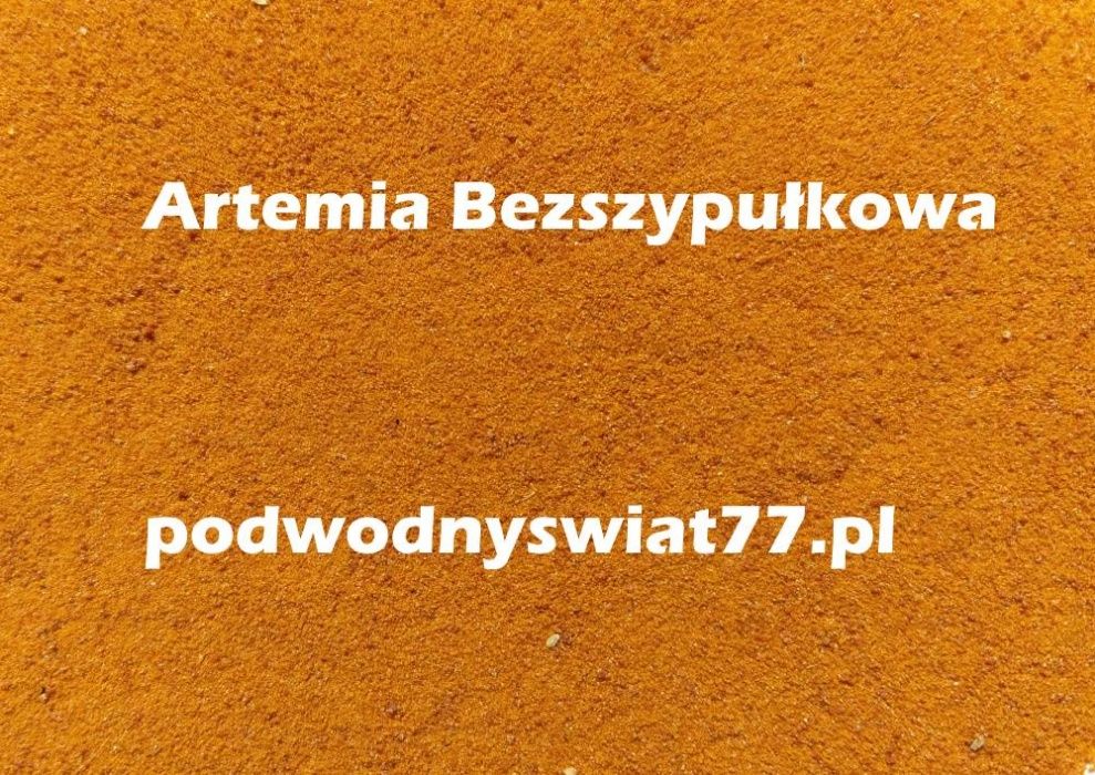 Artemia Bezszypułkowa 50g - najlepszy pokarm dla ryb - akwarium
