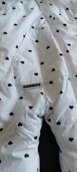 Комбінезон для дівчинки зима