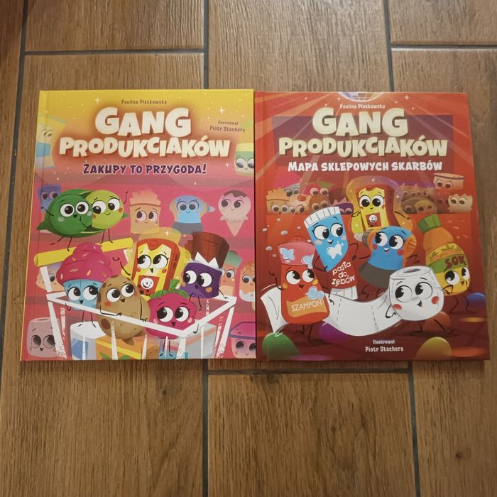 Książki Gang produkciaków z Biedronki