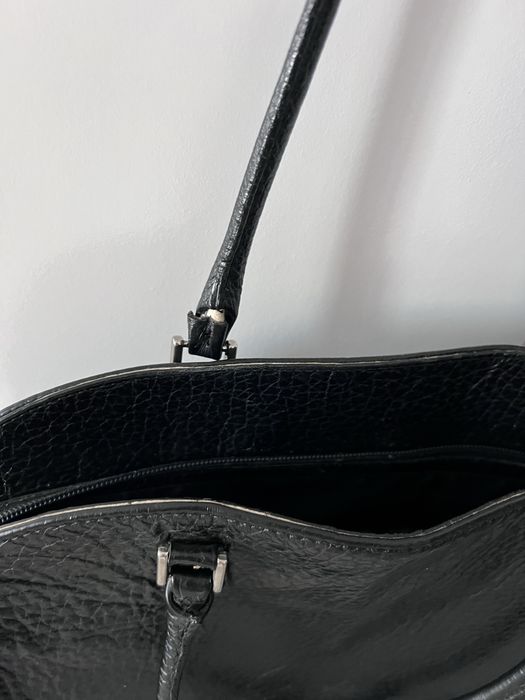 Skórzana torebka czarna shopperka Batycki skóra