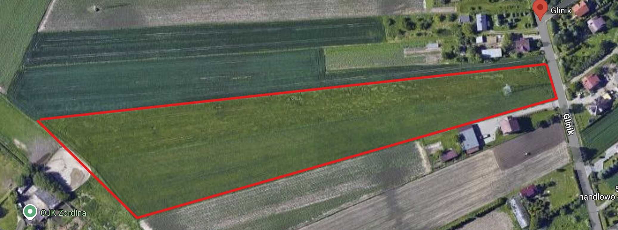 Działka budowlana 30a + 109a rolnej OKAZJA Glinik Kraków