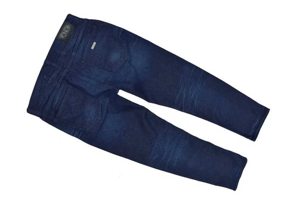 Armani Exchange J16 Ciemne Jeansy_W32 L32_32/32_pas:86