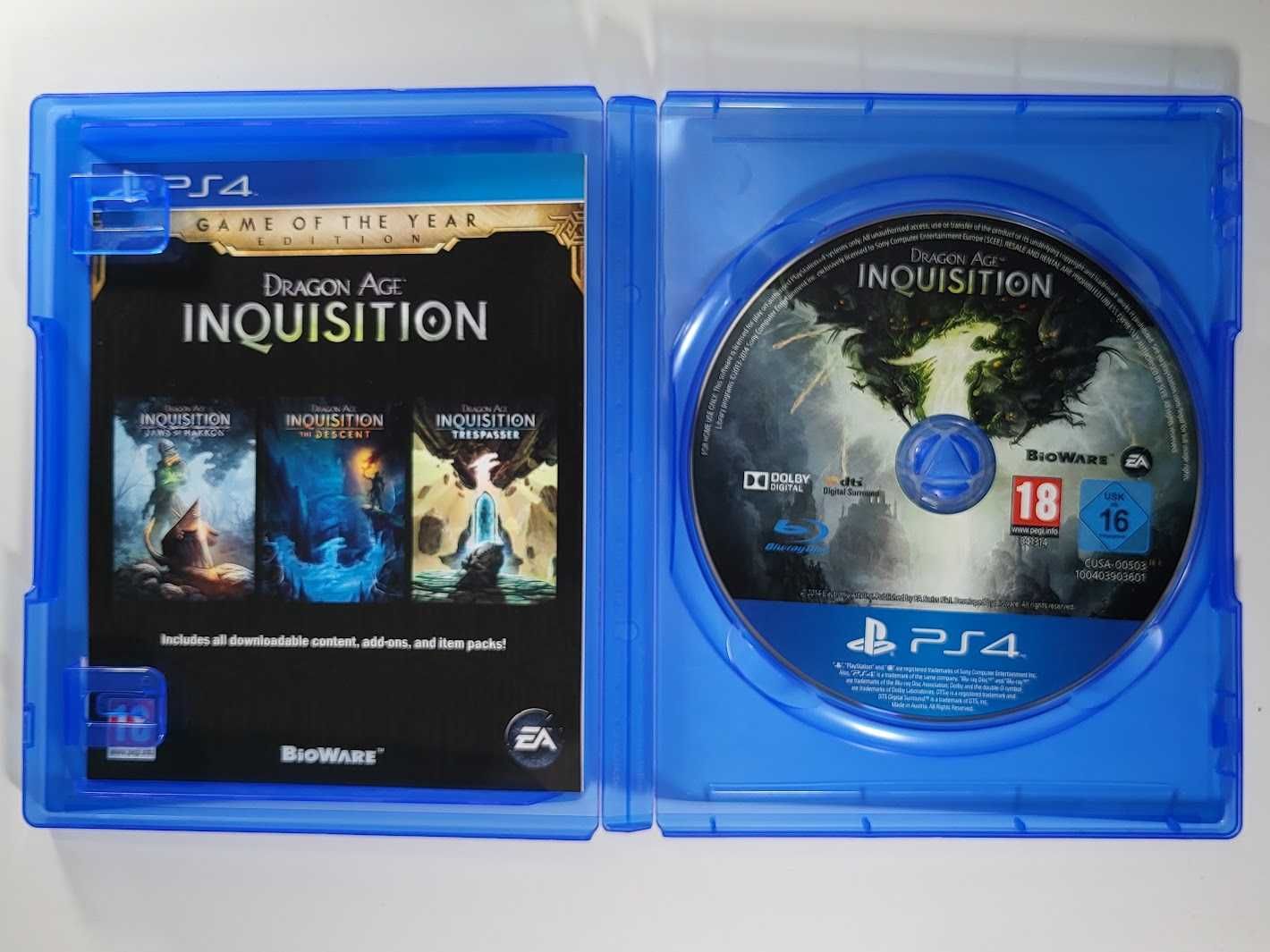 Dragon Age Inquisition / Gra PS4 / NAPISY PL / Sklep z grami / Mokotów
