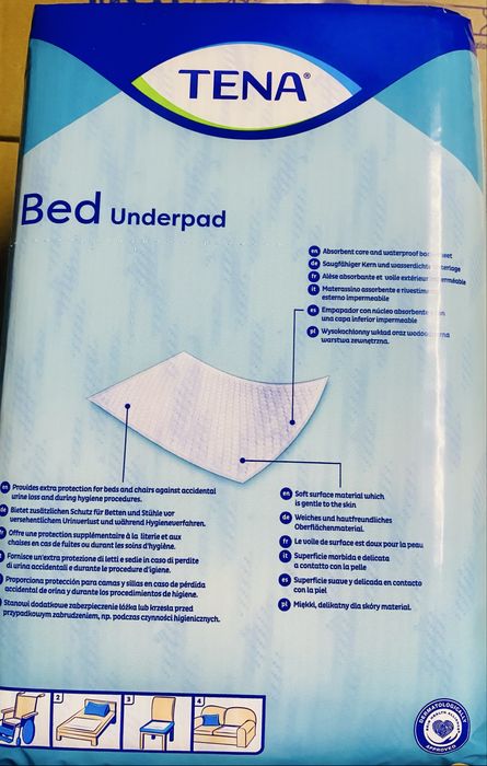 Podkłady Tena Plus 60*60  30 sztuk w paczce