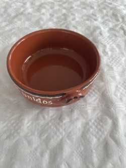 Tigela tradicional em barro"sete irmãos unidos"