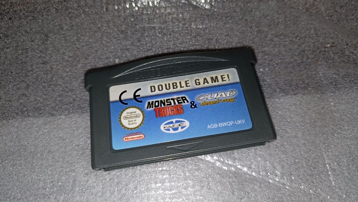 Monster Truck & Quad Desert Fury Nintendo Game Boy Advance GBA