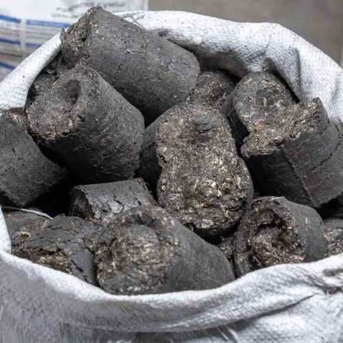 Брикет лузга-макуха  (35 кг), Вугілля