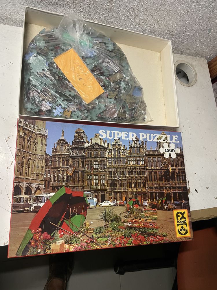 puzzle 1500 peças como novo e completo