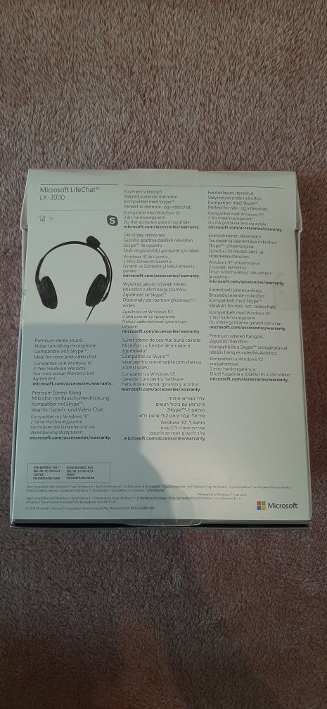 Słuchawki z mikrofonem Microsoft LifeChat LX-3000 (JUG-00014)