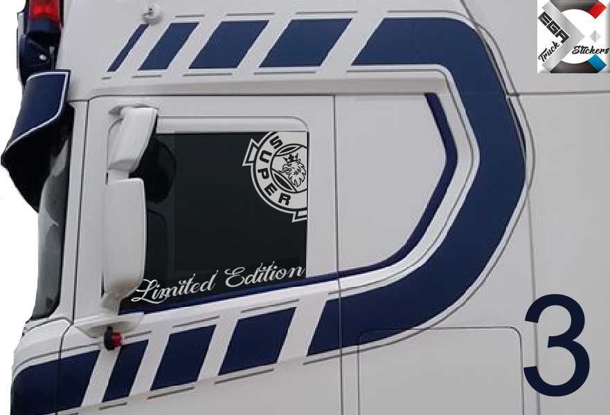 Autocolante para Vidro SCANIA Griffin + SUPER