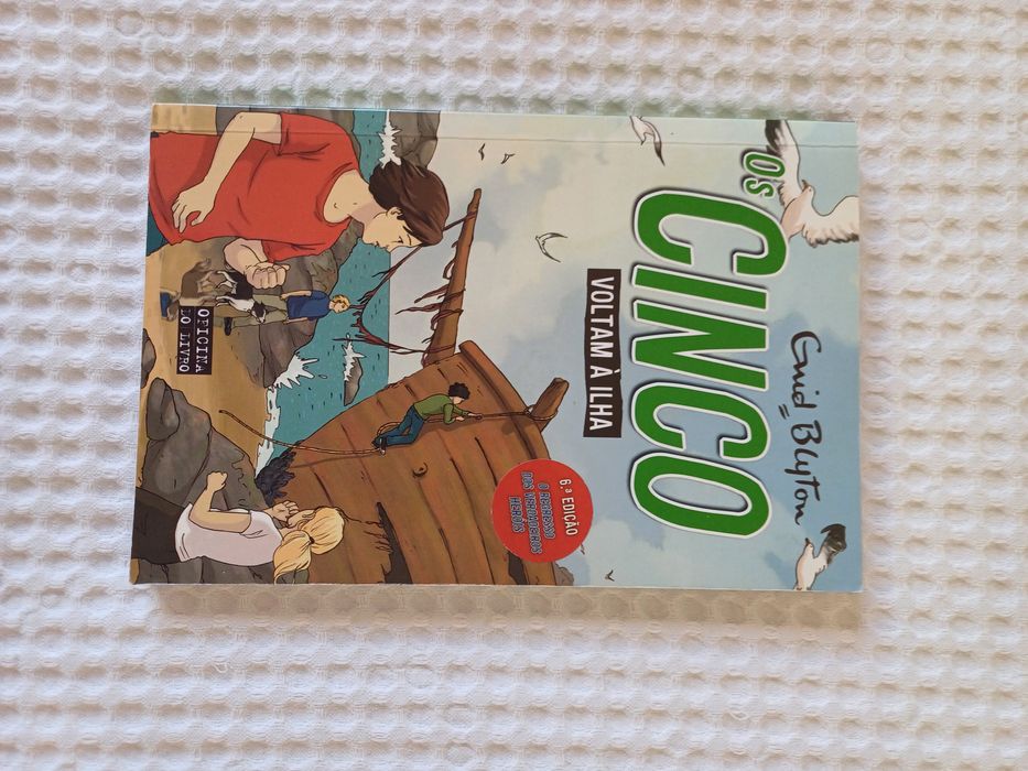 Livro Os Cinco, voltam à ilha