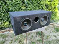 Subwoofer skrzynia basowa głośnik tuba