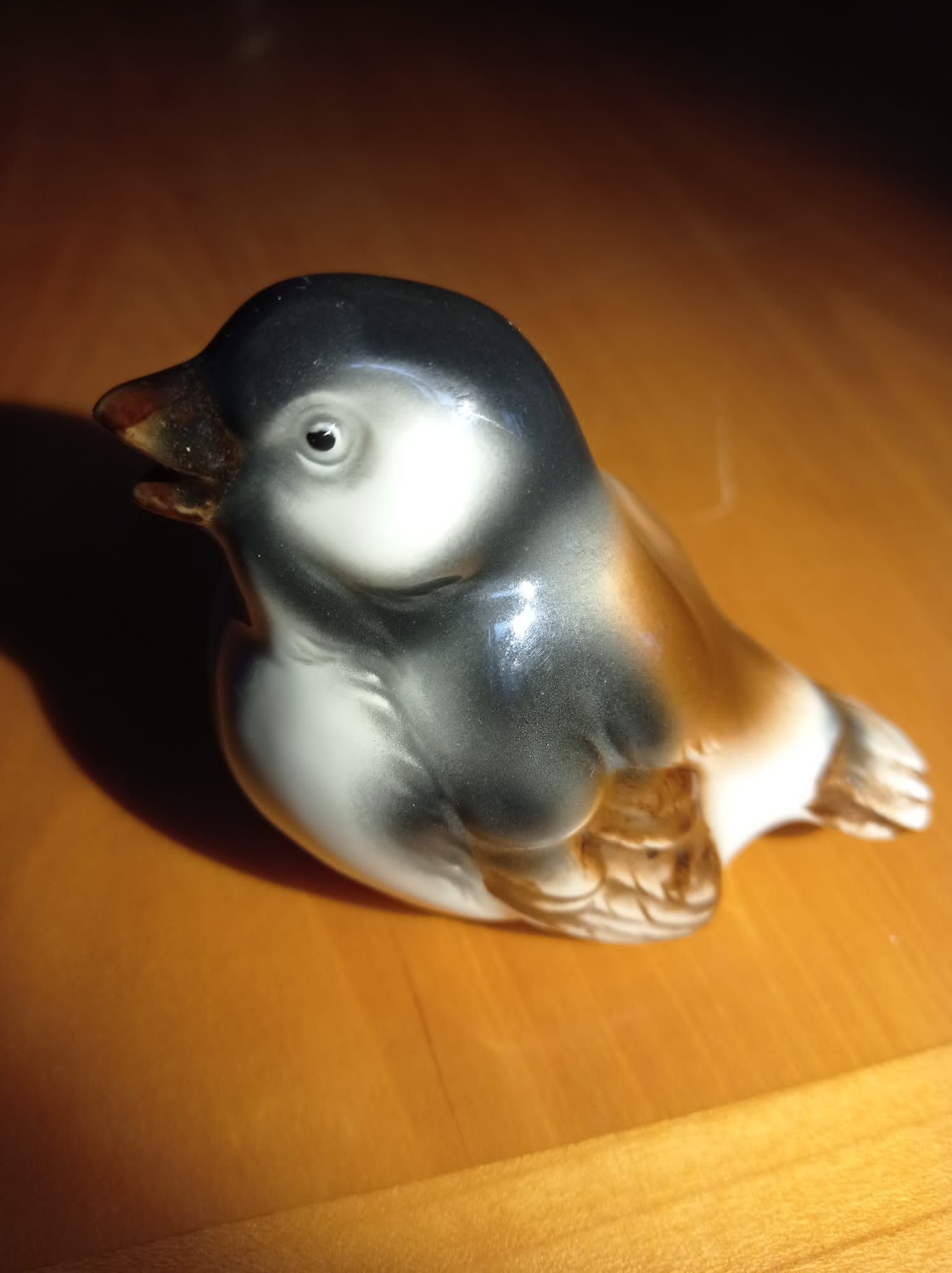 Ptak figurka ceramiczna