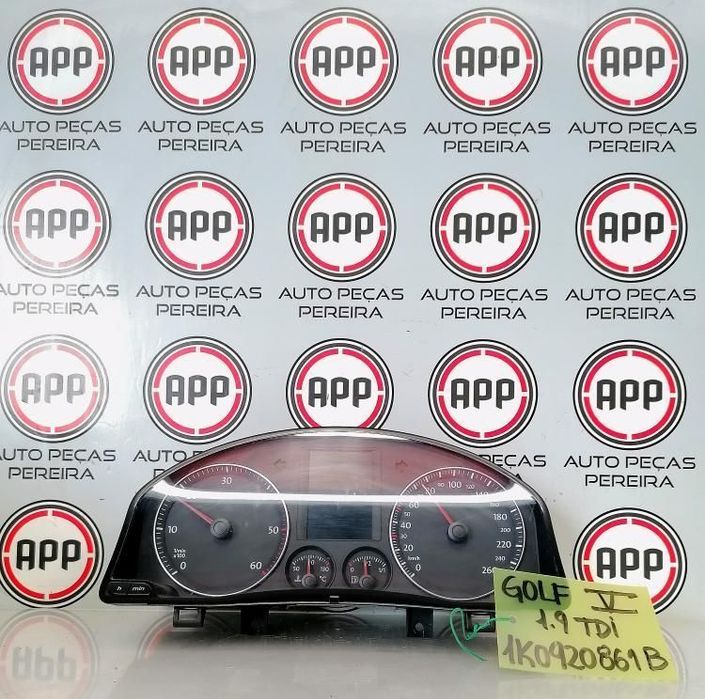 Quadrante VW Golf 5, TDI, referência K0920861B.