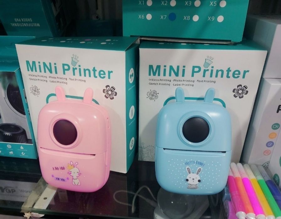 Портативний дитячий термопринтер Mini Printer D7