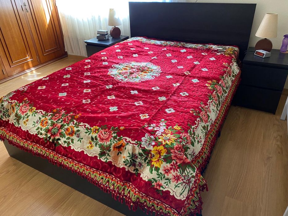 Colchas de VELUDO antigas.