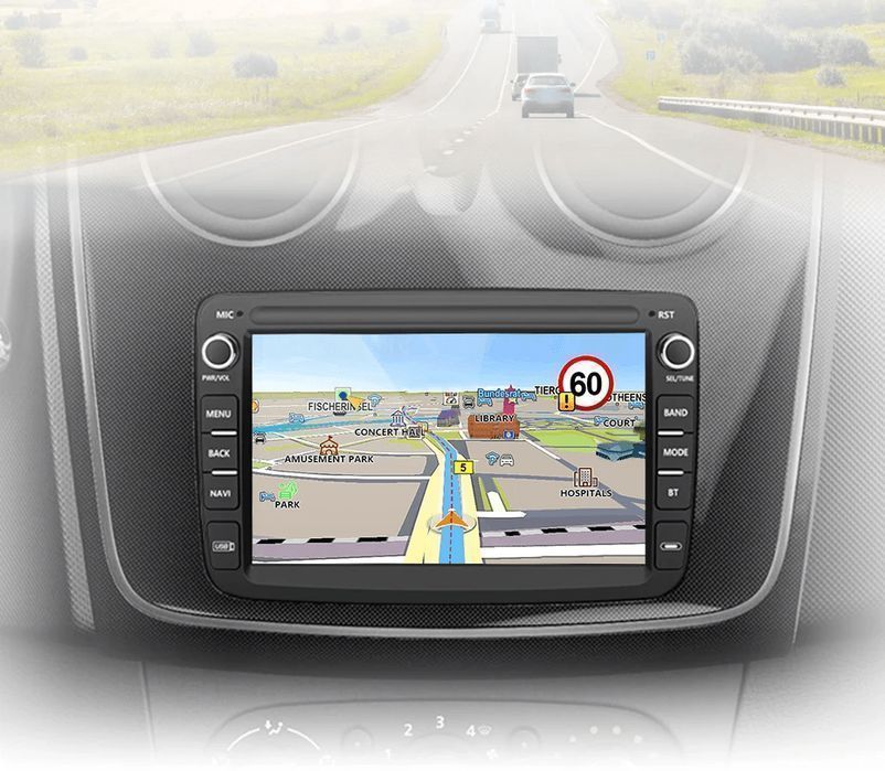 Nowoczesne radio Android do Renault Dacia - 1GB, 32GB