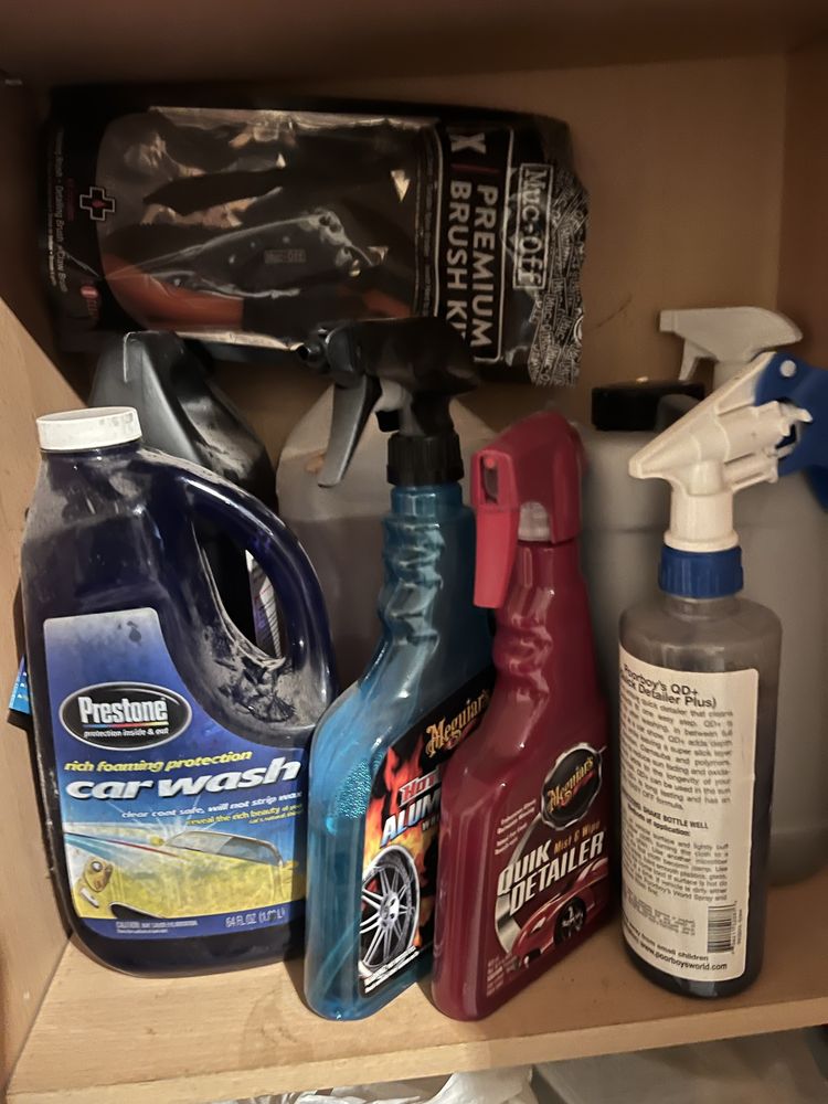 Mega zestaw Meguiars Poorboys do czyszczenia autodetailing