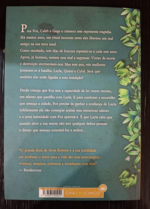 Livros Nora Roberts como novos