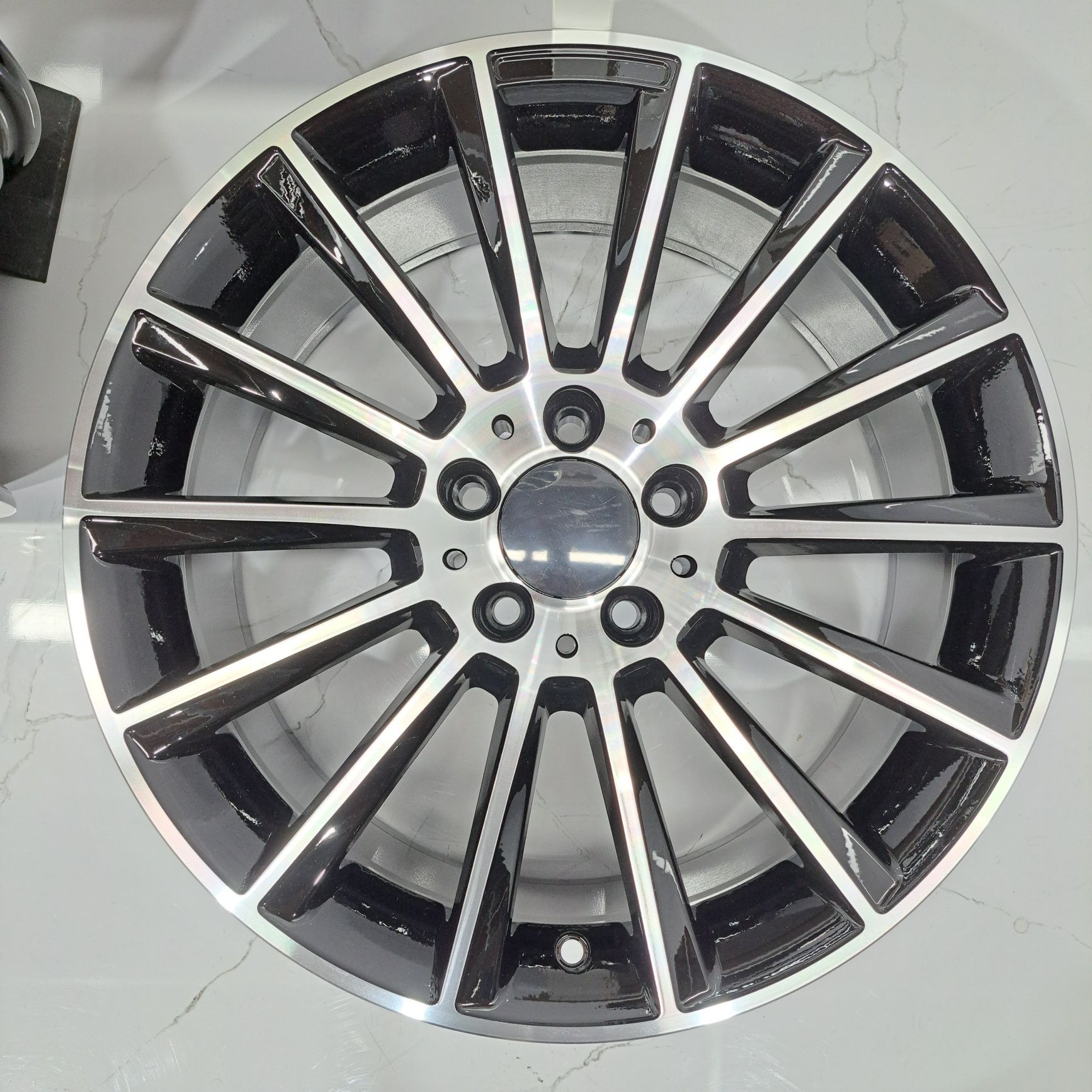 Jantes 18" LOOK Mercedes AMG turbine  A B CLA C E GLC W205 W213 5x112