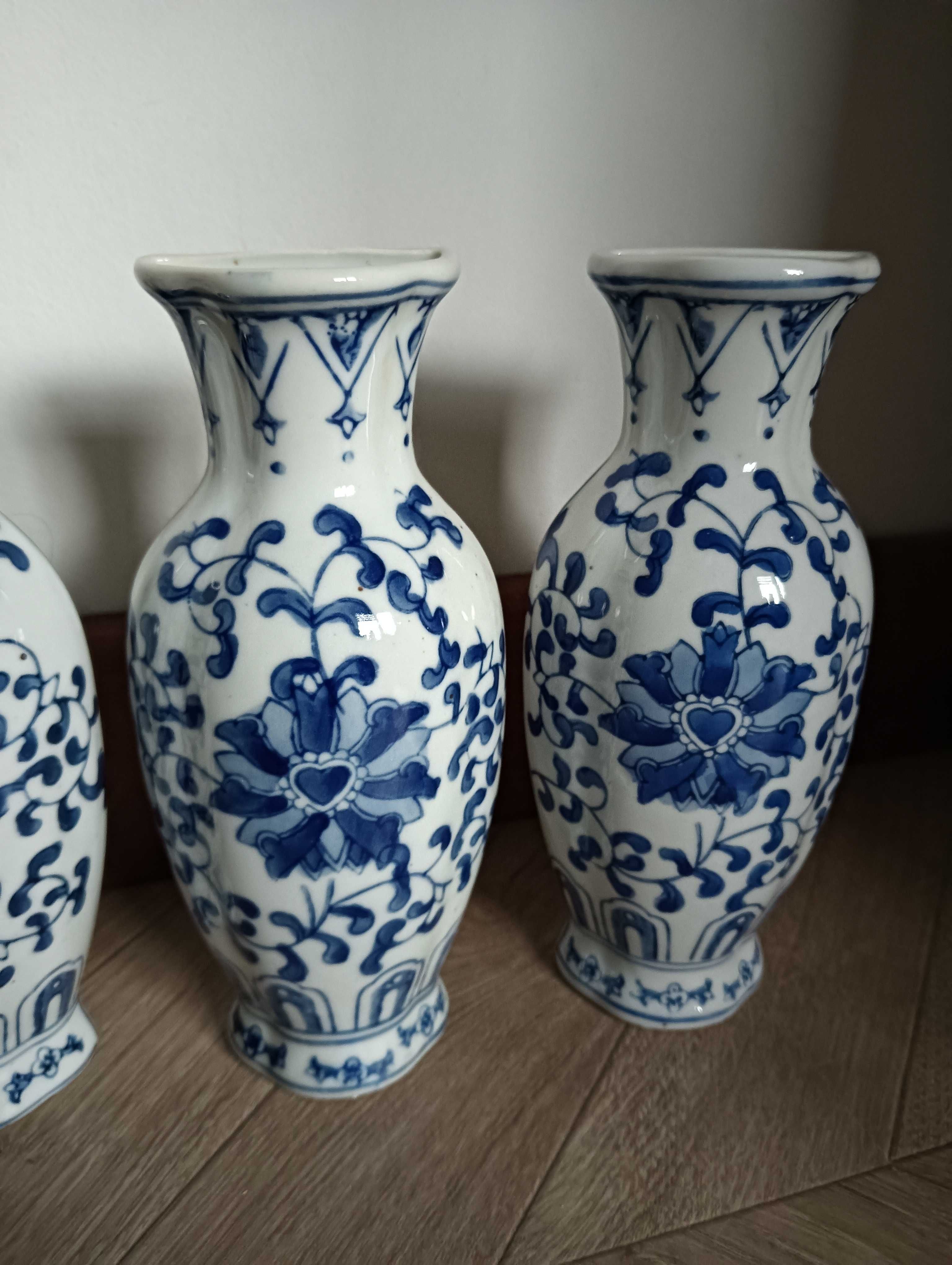 Porcelanowy wazonik nawilżacz na kaloryfer zestaw 4szt REZERWACJA