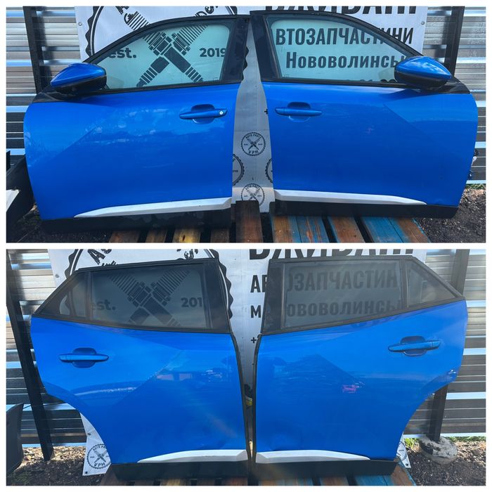 Двері передні задні ліва права Peugeot 2008 ll 2 2019-2024