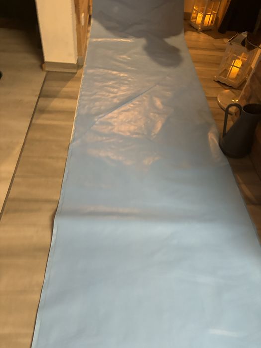 Folia paraizolacyjna ok 100 metrow/ pozostalosci po budowie