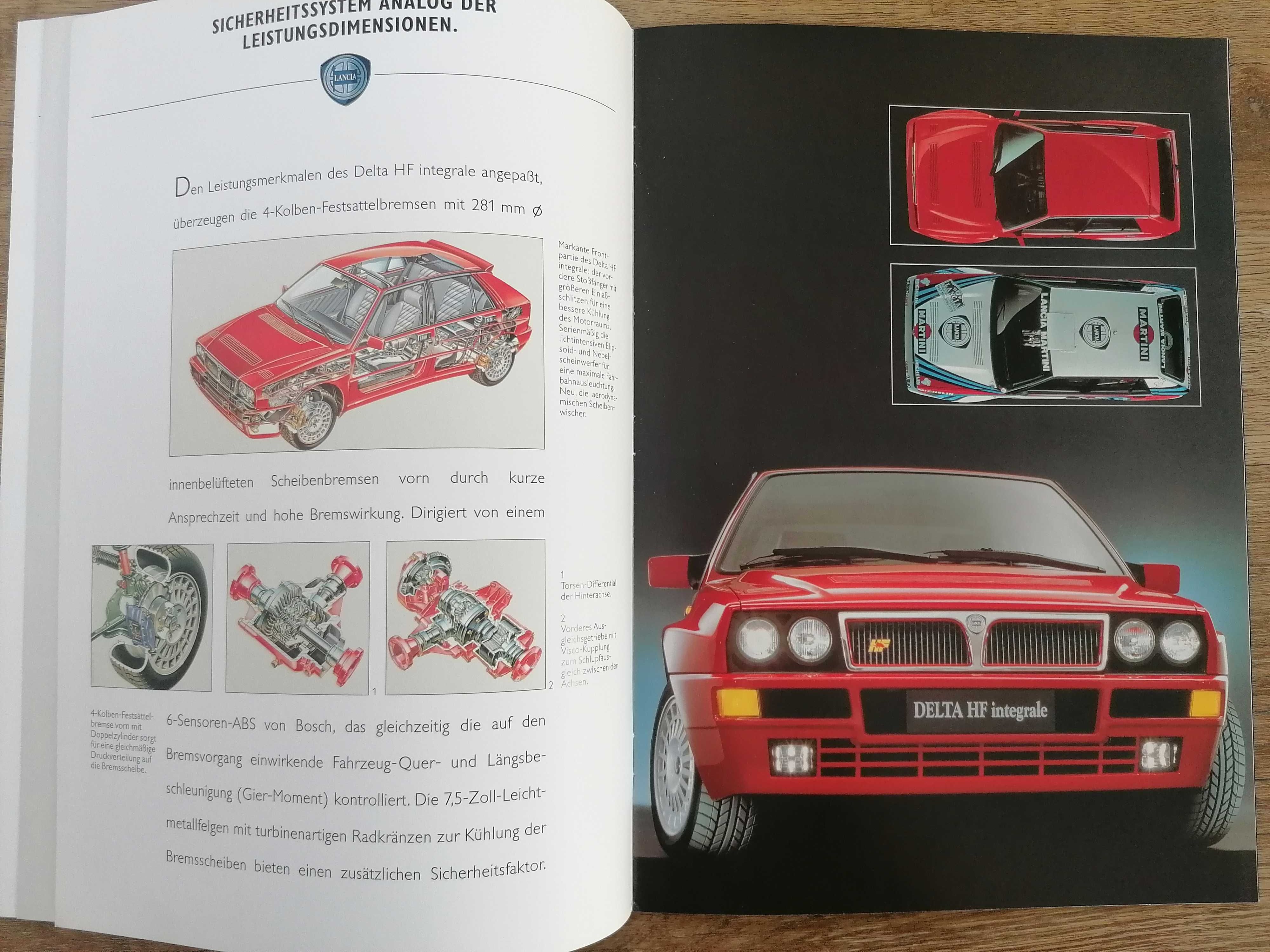 Prospekt Lancia Delta HF Integrale   1600 i.e