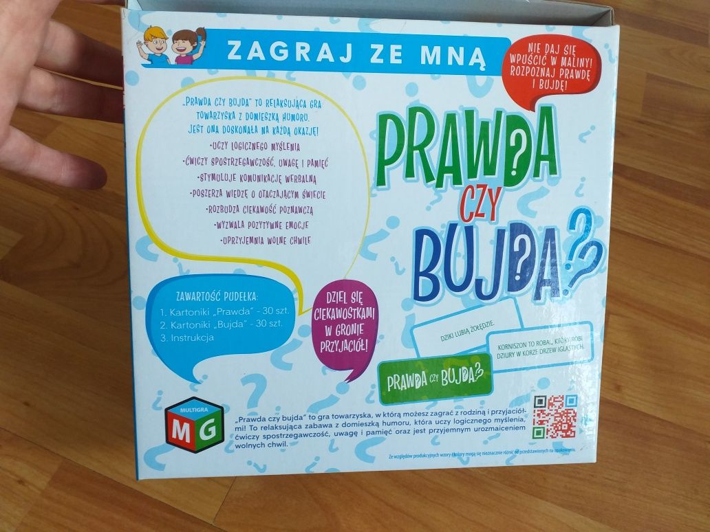 Nowa gra towarzyska Prawda czy bujda