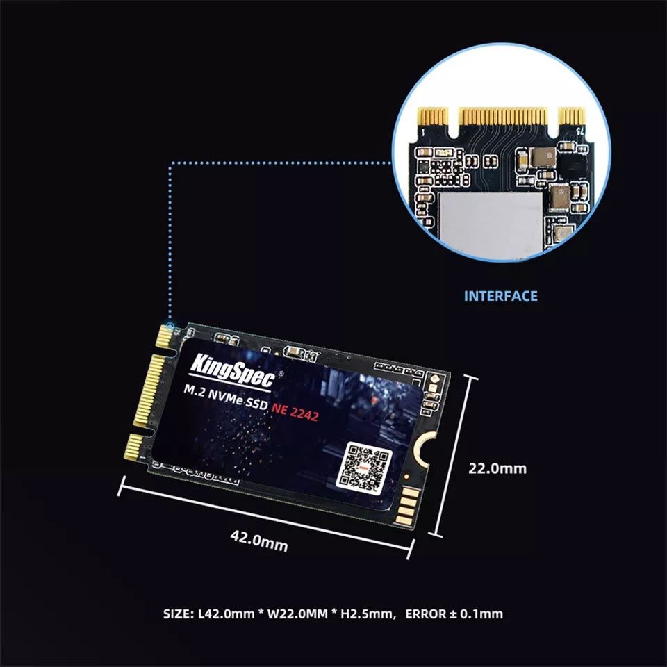 SSD nvme M2 M,KEY ou B+M