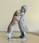 A Warm Welcome Dog Figurine