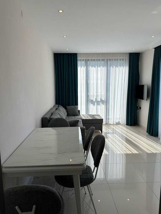 Квартира 55м2 Свой пляж и пирс! В жилом комплексе класса люкс Турция