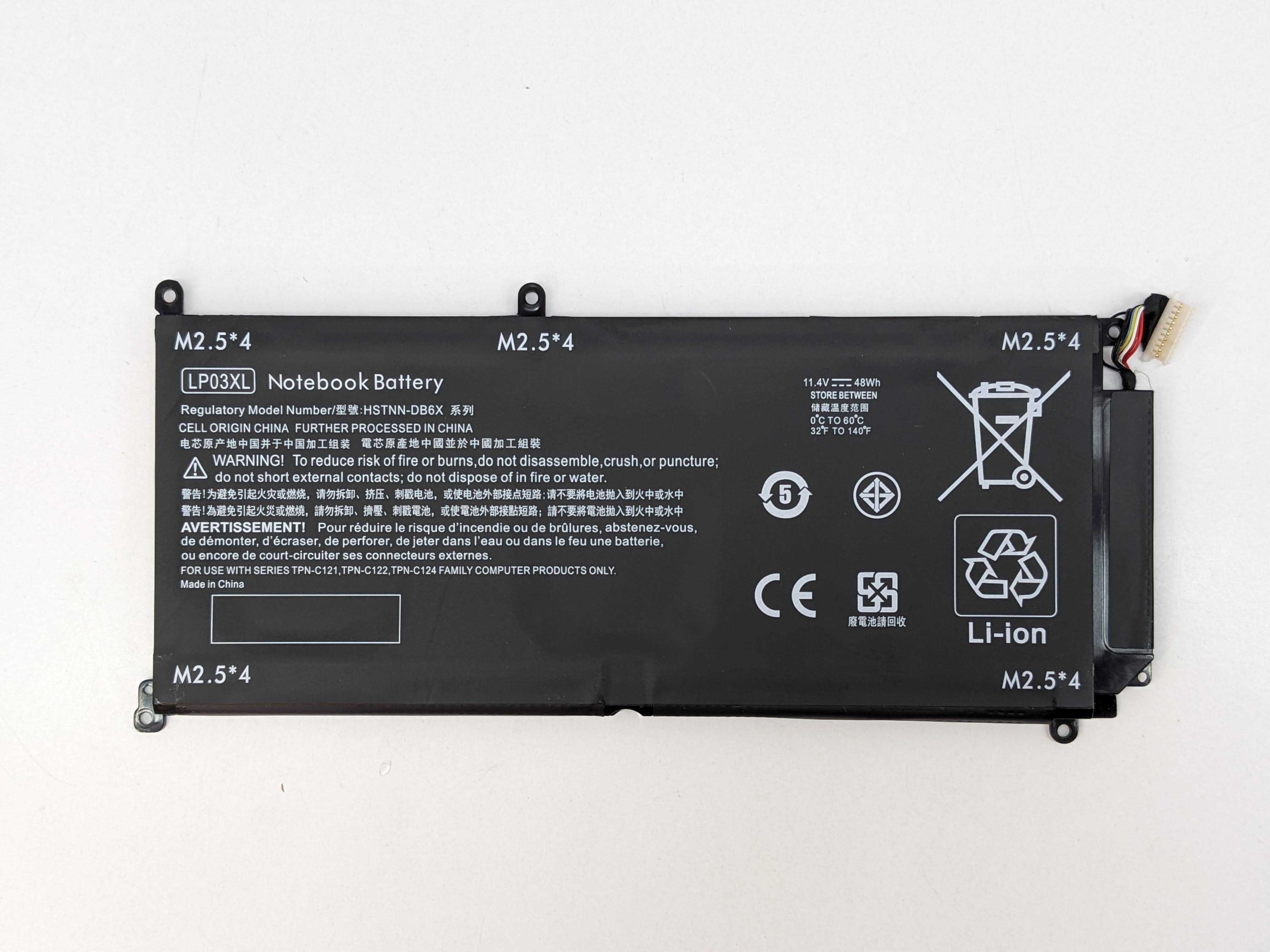 Сумісна батарея LP03XL для HP  Envy 14-J 15-AE 15T-AE M6-P акумулятор