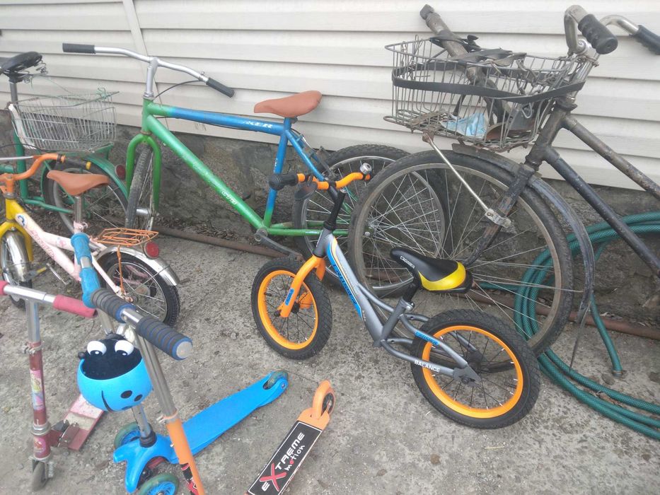 шлем-мото-вело синий с белым