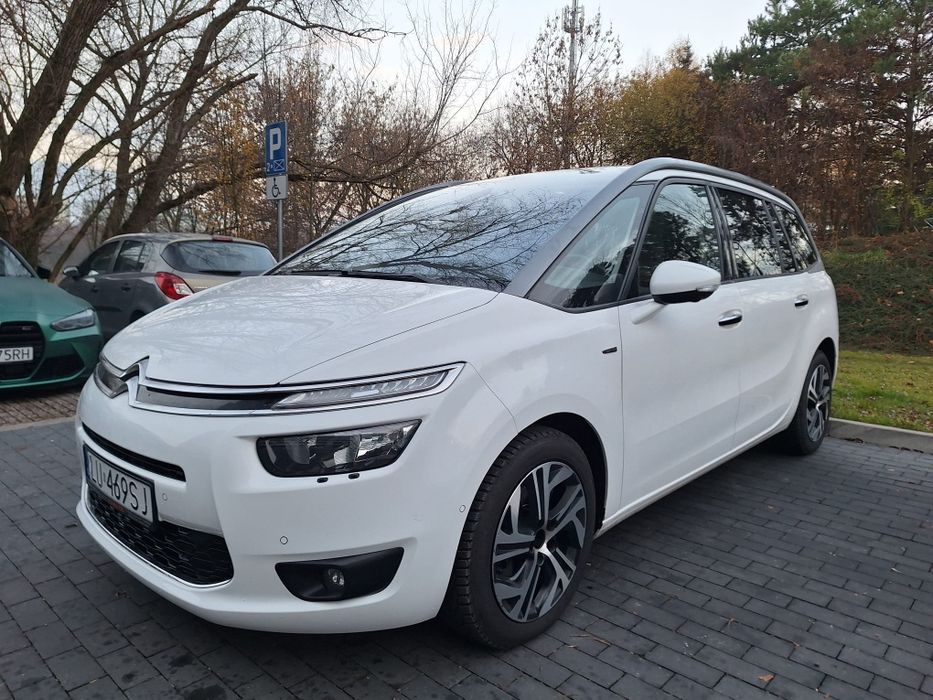Citroen C4 Grand Picasso 2.0 Blue-HDi, bogato wyposażony- Exclusive