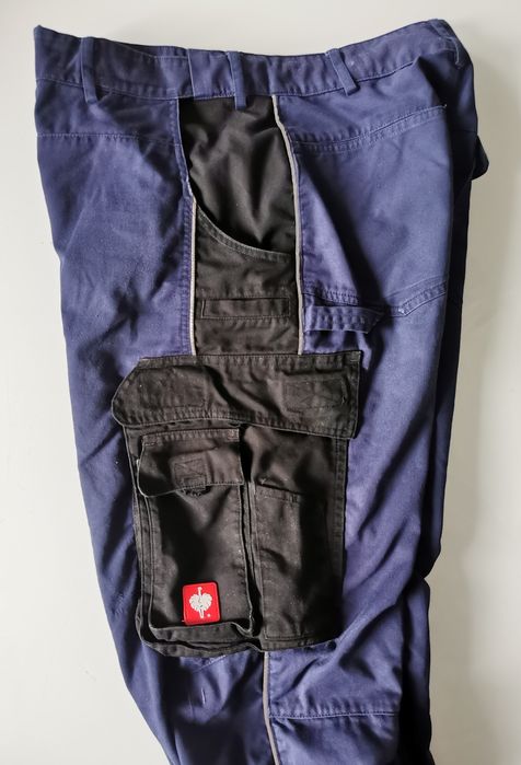 Spodnie robocze Engelbert Strauss es active, rozm 52, granatowe