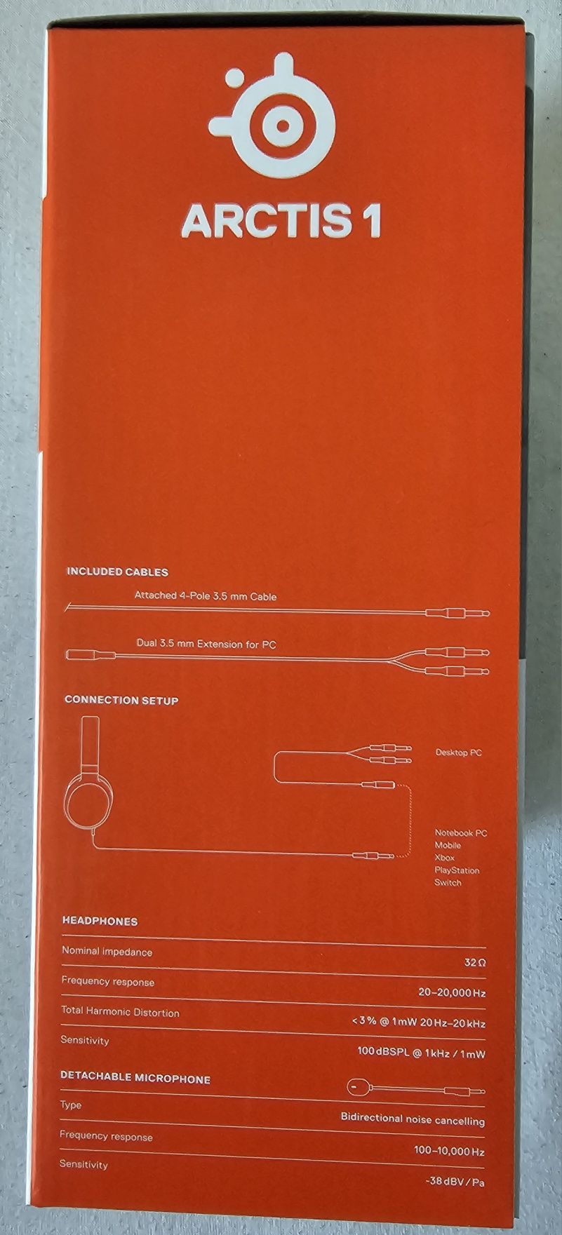 Słuchawki nauszne Steelseries Arctis 1