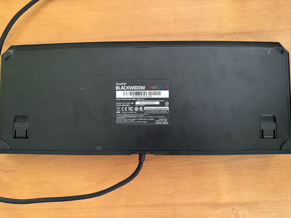 klawiatura razer blackwidow chroma