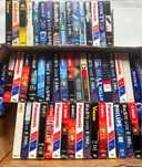 Kasety VHS 55 sztk Filmy Programy TV  Okazja !!